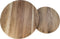 Pilaar bijzettafel - Naturel/zwart - ø60/ø45 - Acaciahout/ijzer - set van 2