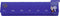 Pillendoos 1 week - transparant blauw FR