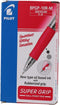 Pilot Balpen Super Grip M 0,3 Mm Navulbaar 14,5 Cm Rood