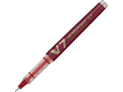Pilot Begreen Rolschrijver Hi-Tecpoint V7 0,4 mm, rood (doos 10 stuks)
