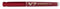 Pilot Begreen Rolschrijver Hi-Tecpoint V7 0,4 mm, rood (doos 10 stuks)