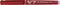 Pilot Begreen Rolschrijver Hi-Tecpoint V7 0,4 mm, rood (doos 10 stuks)