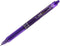 Pilot FriXion Ballpen 0.7mm Clicker – Doos van 12 stuks - Paars
