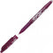 Pilot FriXion Ballpen 0.7mm Uitgumbare pen – Doos van 12 - Wijn Rood