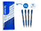 Pilot Frixion G2 gelpen 0.7 - Medium - Blauw - 4 stuks
