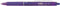 Pilot Paarse FriXion Ball 0.7mm Clicker Pen - Violet uitgumbare balpen