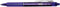 Pilot Paarse FriXion Ball 0.7mm Clicker Pen - Violet uitgumbare balpen