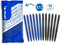 Pilot - Super Grip-G Intrekbare Balpen 1mm - Medium - Zwart/Blauw - 12 stuks