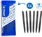 Pilot - Super Grip-G Intrekbare Balpen - Medium - Zwart - 6 stuks