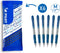 Pilot - Super Grip Intrekbare Balpen - Medium - Blauw - 6 stuks