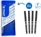 Pilot - V5 Vloeibare inktroller - Fijn - Zwart - 4 stuks