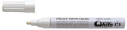 Pilot - Viltstift pilot super sc-w-m lakmarker rond wit 2mm | 12 stuks