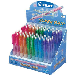 Pilot - Vulpotlood pilot supergrip hb 0.5mm neon ass | 60 stuks