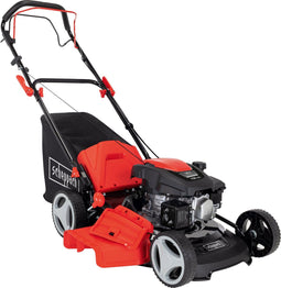 Scheppach MS161-46 - Benzine grasmaaier - 46 cm maaibreedte - 3,5 PK motor - 55 L opvangbak