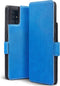 Qubits - slim wallet hoes - Geschikt voor Samsung Galaxy A51 - Lichtblauw