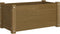 vidaXL - Plantenbak - 60x31x31 - cm - massief - grenenhout - honingbruin