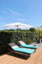 PimXL Luxe Parasol - Ø300cm - Wit