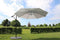PimXL Zweefparasol - Ø300 cm - Ecru