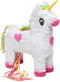 Pinata Eenhoorn 41 X 16 X 48 Cm Papier Wit