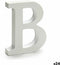 Pincello Brief B Hout Wit (2 X 16 X 14,5 Cm) (24 Stuks)