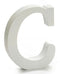 Pincello Brief C Hout Wit (2 X 16 X 14,5 Cm) (24 Stuks)