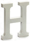 Pincello Brief H Hout Wit (1,8 X 21 X 17 Cm) (12 Stuks)