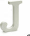 Pincello Brief J Hout Wit (1,8 X 21 X 17 Cm) (12 Stuks)