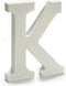 Pincello Brief K Hout Wit (1,8 X 21 X 17 Cm) (12 Stuks)