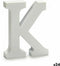 Pincello Brief K Hout Wit (2 X 16 X 14,5 Cm) (24 Stuks)
