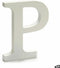 Pincello Brief P Hout Wit (1,8 X 21 X 17 Cm) (12 Stuks)