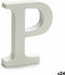 Pincello Brief P Hout Wit (2 X 16 X 14,5 Cm) (24 Stuks)