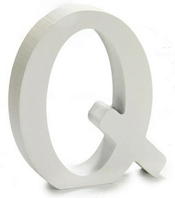 Pincello Brief Q Hout Wit (2 X 16 X 14,5 Cm) (24 Stuks)