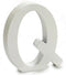 Pincello Brief Q Hout Wit (2 X 16 X 14,5 Cm) (24 Stuks)