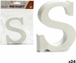 Pincello Brief S Wit Hout 2 X 16 X 14,5 Cm (24 Stuks)
