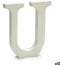Pincello Brief U Hout Wit (1,8 X 21 X 17 Cm) (12 Stuks)
