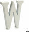 Pincello Brief W Hout Wit (2 X 16 X 14,5 Cm) (24 Stuks)