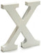 Pincello Brief X Hout Wit (1,8 X 21 X 17 Cm) (12 Stuks)