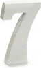 Pincello Cijfer 7 Hout Wit (2 X 16 X 14,5 Cm) (24 Stuks)