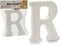 Pincello Decoratieletter R 12,5 X 2 X 15 Cm Polystyreen Wit