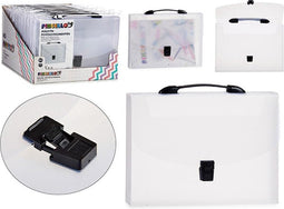 Pincello Documenthouder 33 X 25 X 3 Cm Transparant/zwart