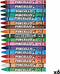 Pincello Gekleurde Was Multicolour (6 Stuks)