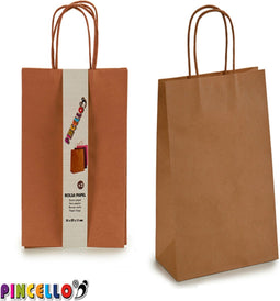 Pincello Geschenktas 21 X 11 X 36 Cm Papier Roze 2 Stuks