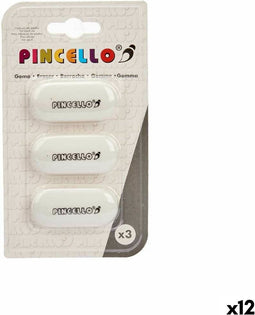 Pincello Gummenset Wit (12 Stuks)