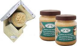 Pindakaashuisje met twee potten