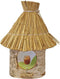 Pindakaaspot houder stro dak