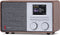 Pinell Supersound 201W - DAB+/Internet tafelradio - walnoothout