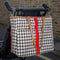 Pink Lining Henrietta Tote - Diamond Heart - Grey & Red