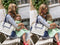 PINK LINING - Luiertas / Verzorgingstas - Not So Plain Jane - Navy & Cream Boats
