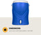 Pinnacle Platino 10 Gallon - Geïsoleerde Drankdispenser / Drankkoeler met kraantje - 40 Liter - Blauw