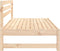 vidaXL - Tuinmiddenbank - 120x80 - cm - massief - grenenhout